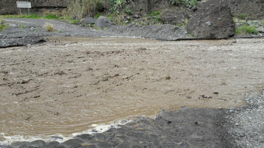 Crecida del barranco de Las Angustias