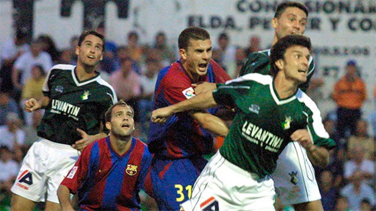 El Barça cayó en Copa ante el Novelda en la temporada 2002-2003