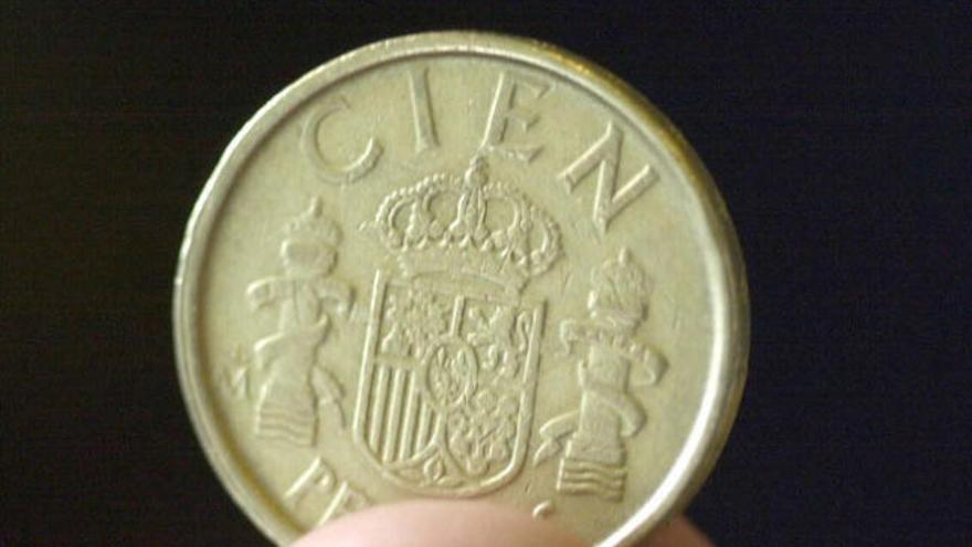 La peseta dejó de estar en circulación en abril de 2002