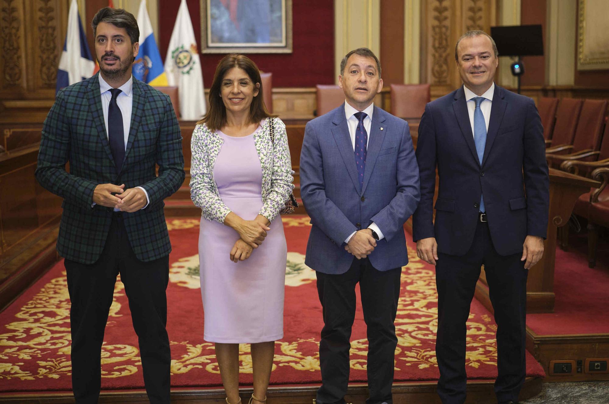 Reunión de los municipios que forman el G4 para analizar temas actuales de interés común