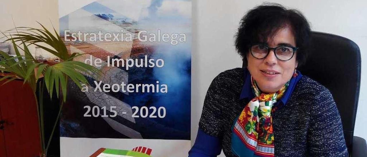 Belén Sío, directora general del Cluster da Xeotermia Galega.