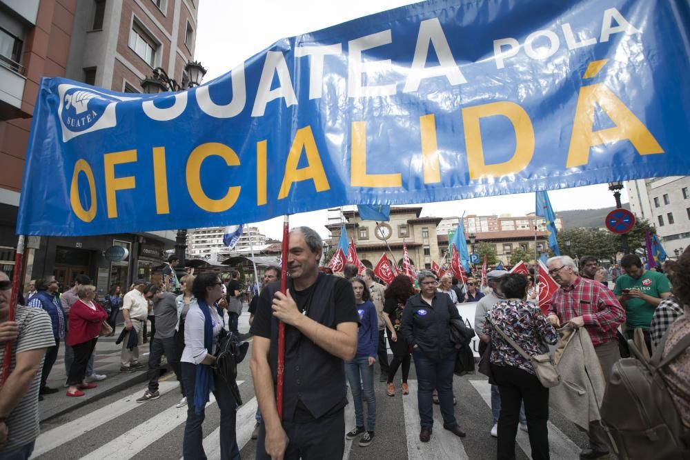 La manifestación, en imágenes