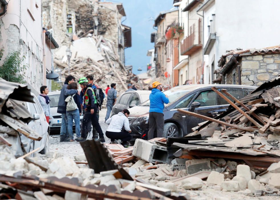 Terremoto en el centro de Italia