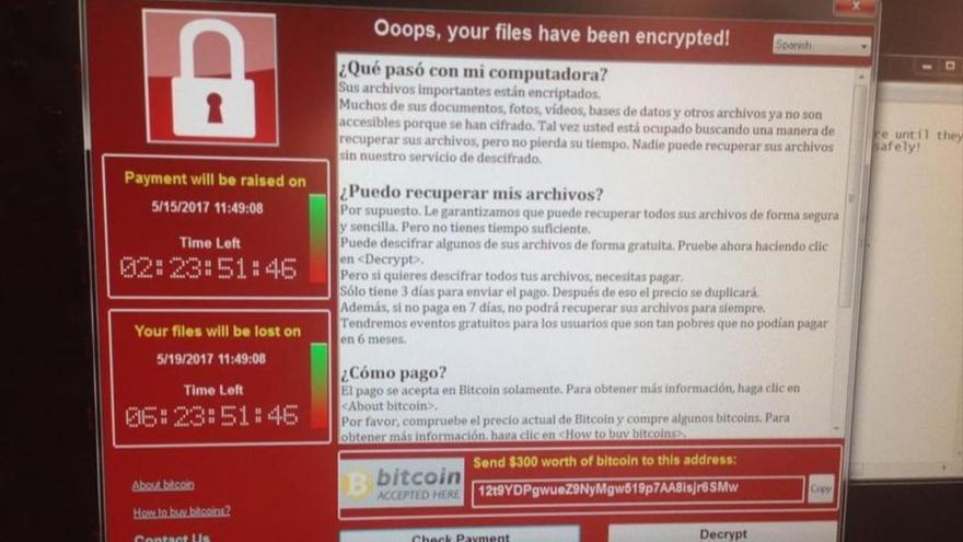 Empresas españolas afectadas por el ciberataque mundial de ransomware