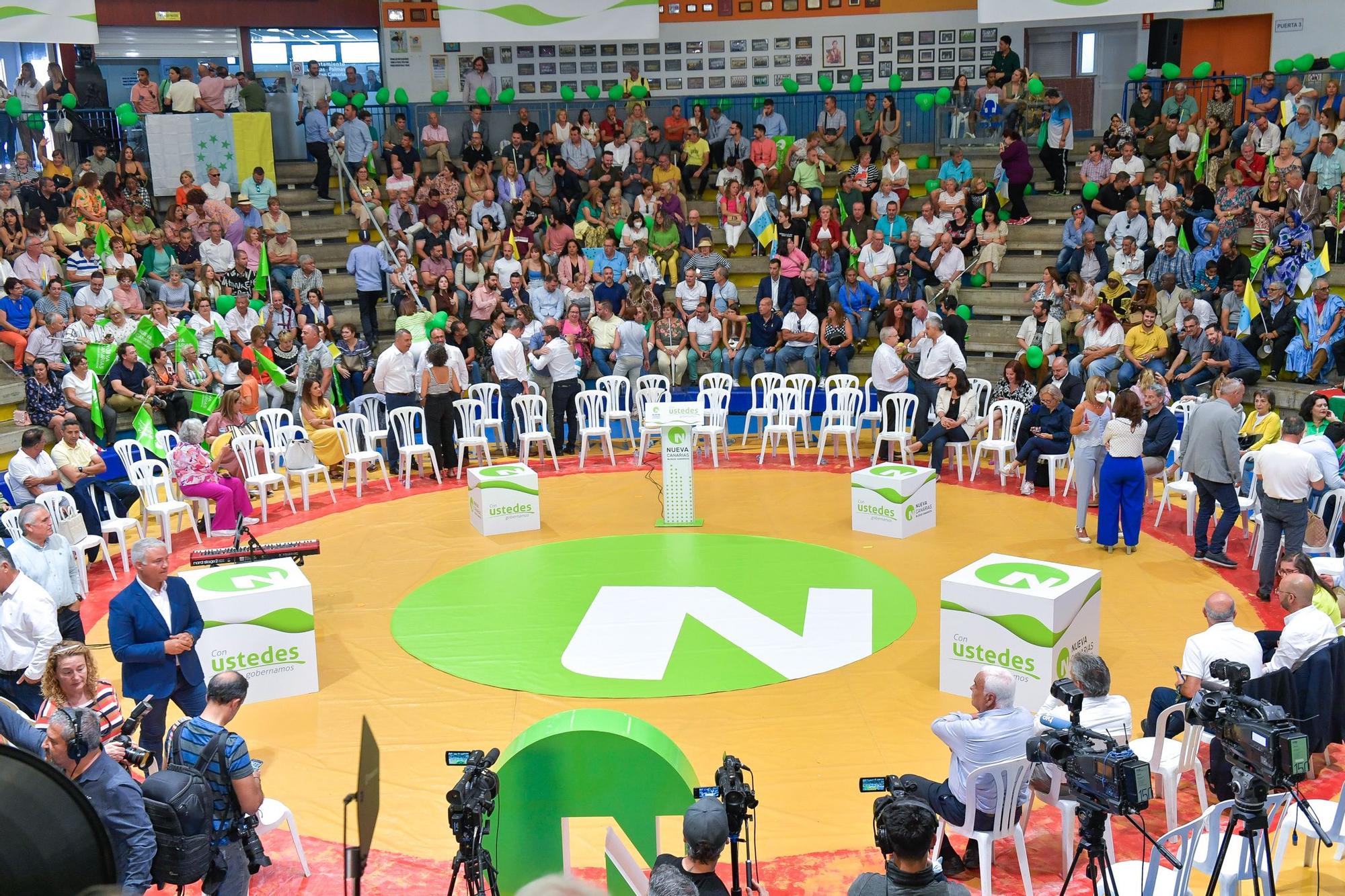 Presentación de candidaturas de Nuevas Canarias a las elecciones del 28M