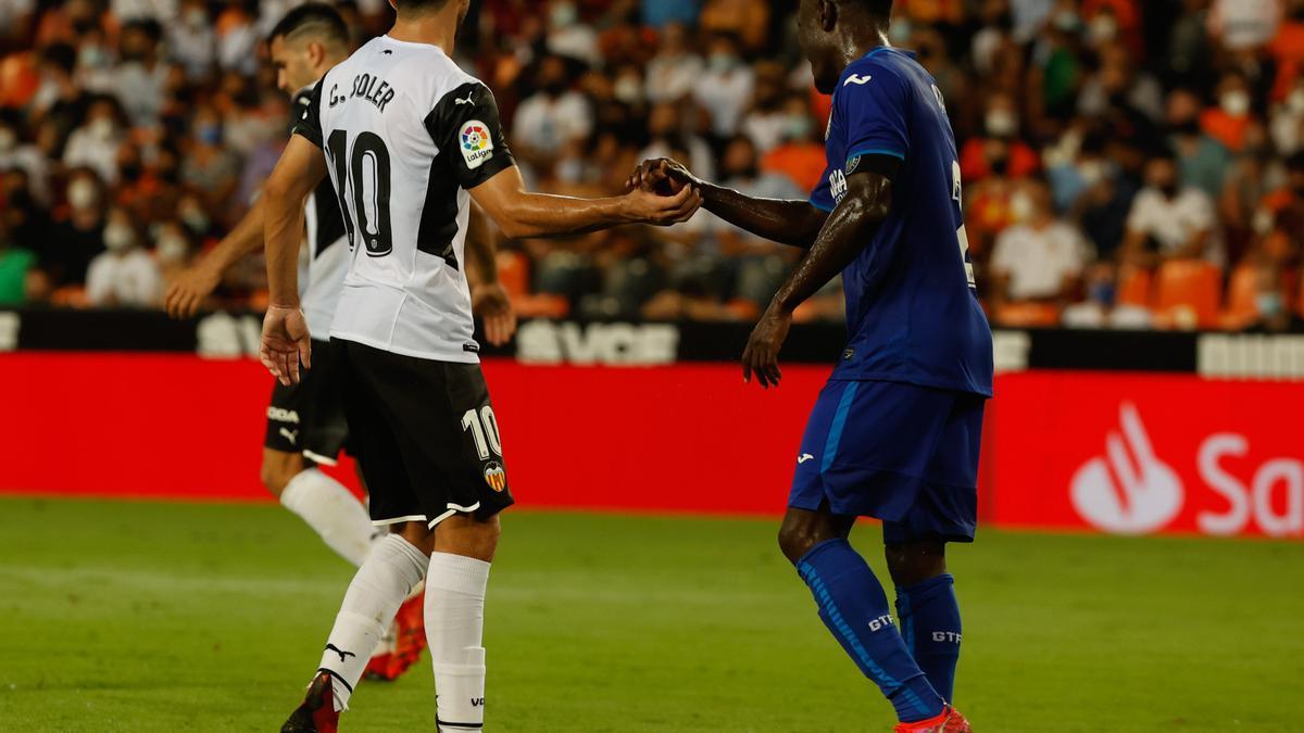 Valencia - Getafe: el estreno de Liga, en imágenes