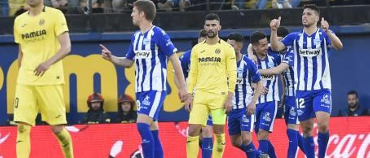 El Villarreal recibió dos tantos contra el Alavés el pasado sábado.