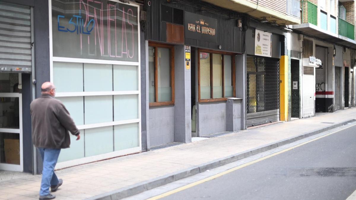 Los hechos involucraron a dos clientes del bar 'El Imperio', en el barrio zaragozano de Delicias.