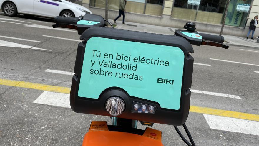 Las bicicletas eléctricas de Valladolid.