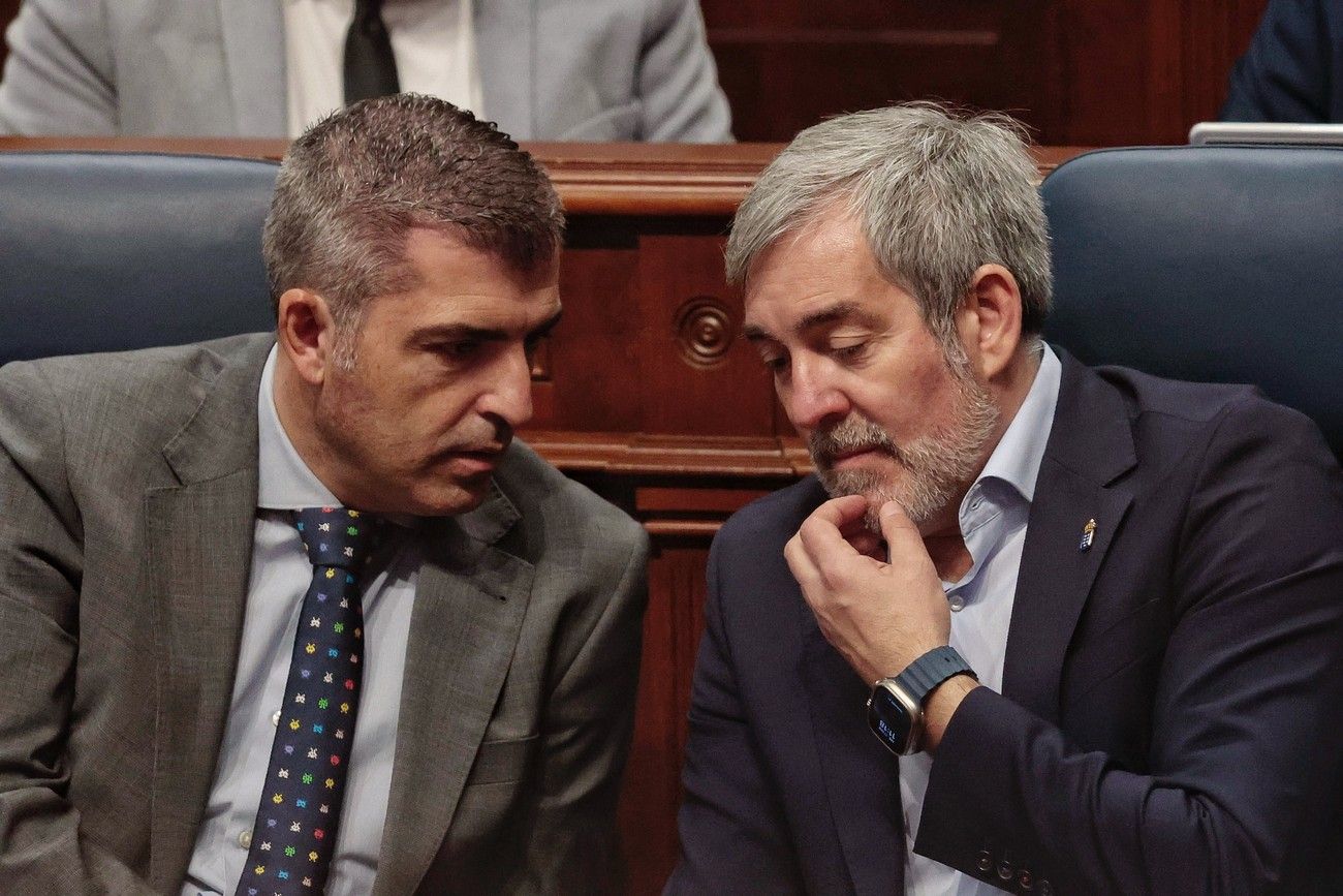 Pleno Extraordinario del Parlamento de Canarias (17 de enero de 2024)