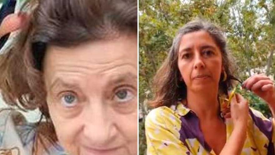 Fina Santiago y Neus Truyol se han cortado un mechón de pelo