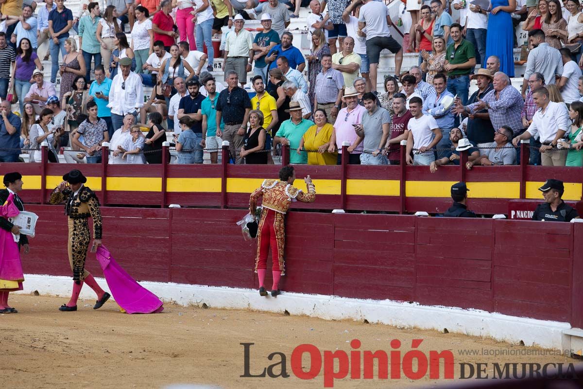 Rafaelillo y Antonio Ferrera salen a hombros en el mano a mano de Victorino en Murcia