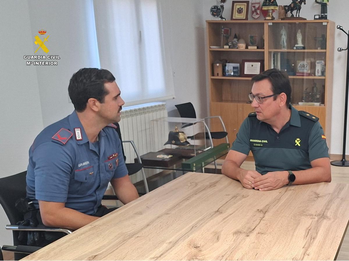 Gendarmes franceses y Carabinieri italianos colaboran con la Guardia Civil de Zamora