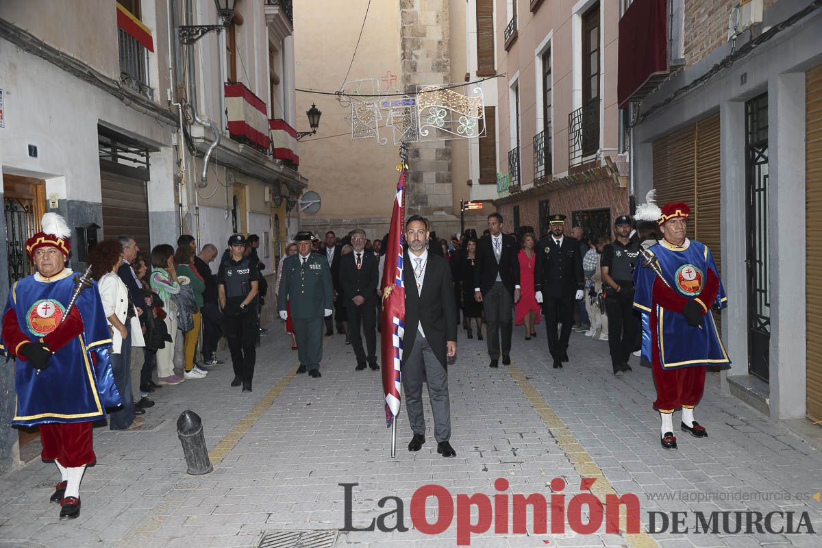 Fiestas de Caravaca: procesión del Baño (procesión, parlamento y baño de la Cruz)