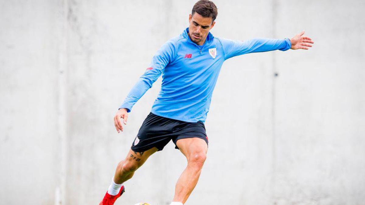 Dani García durante un entrenamiento