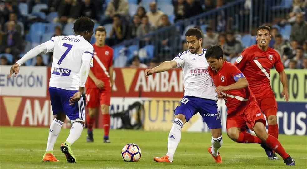 Las imágenes del Real Zaragoza-Sevilla Atlético