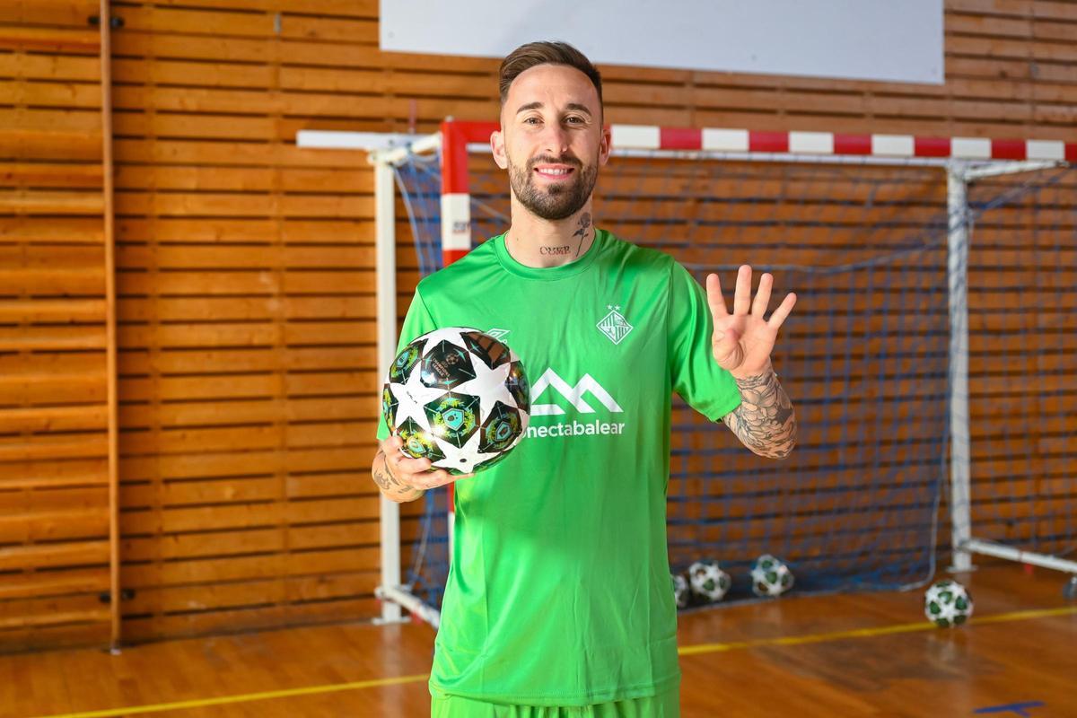 Mario Rivillos, jugador del Palma Futsal.