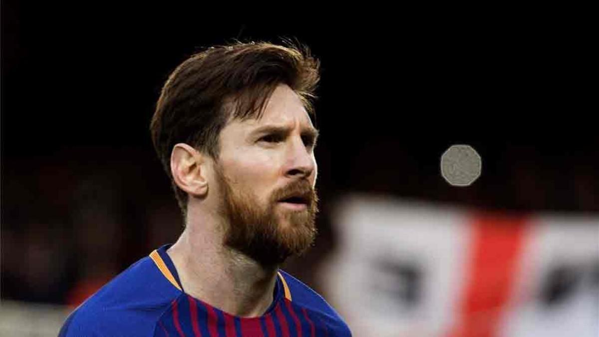 Messi, estrella argentina del Barcelona