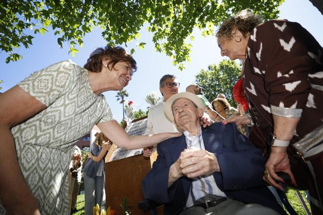 En imágenes: el homenaje de Gijón a "Los Collacios".