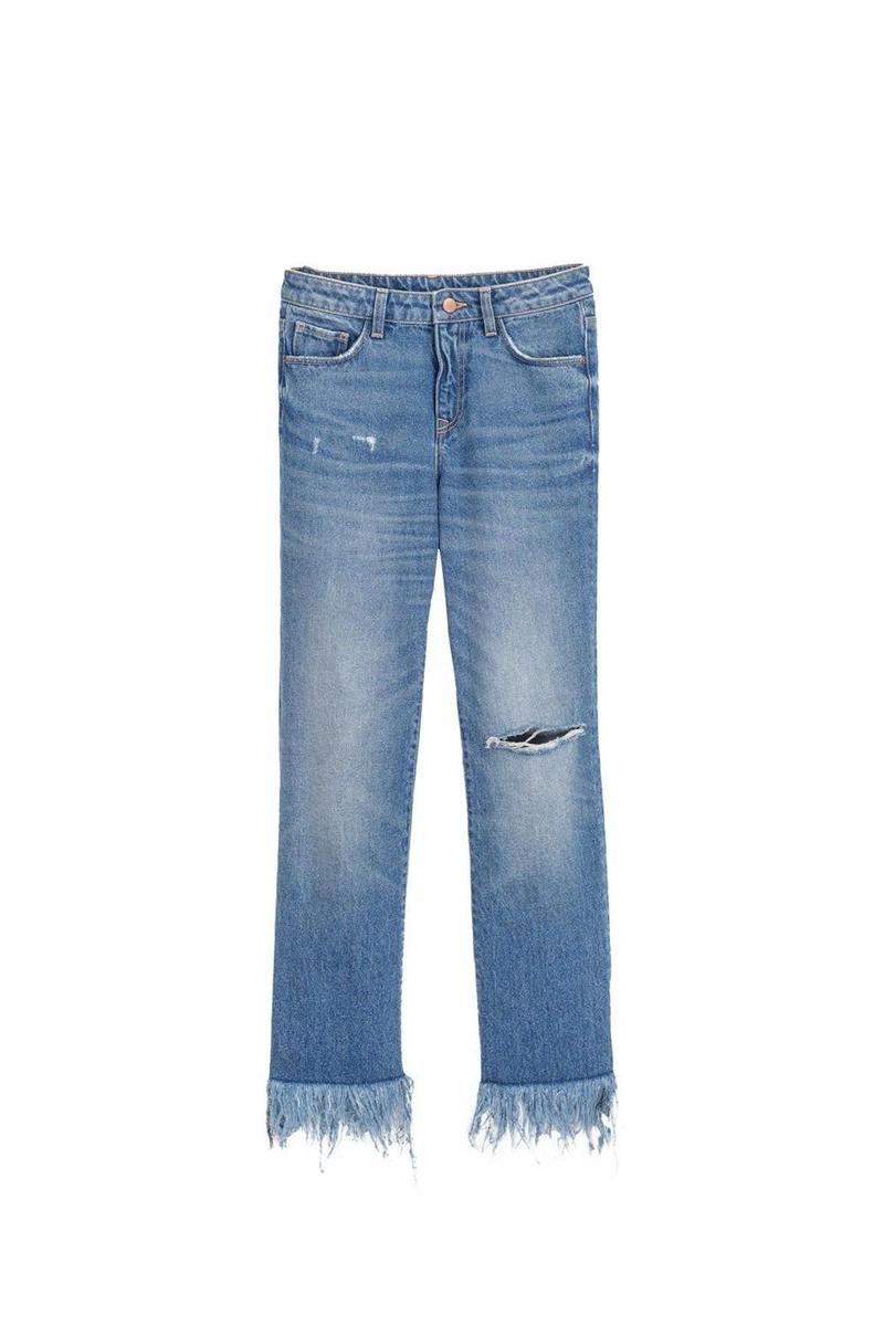 Jeans con flecos (Precio: 27,99 euros)