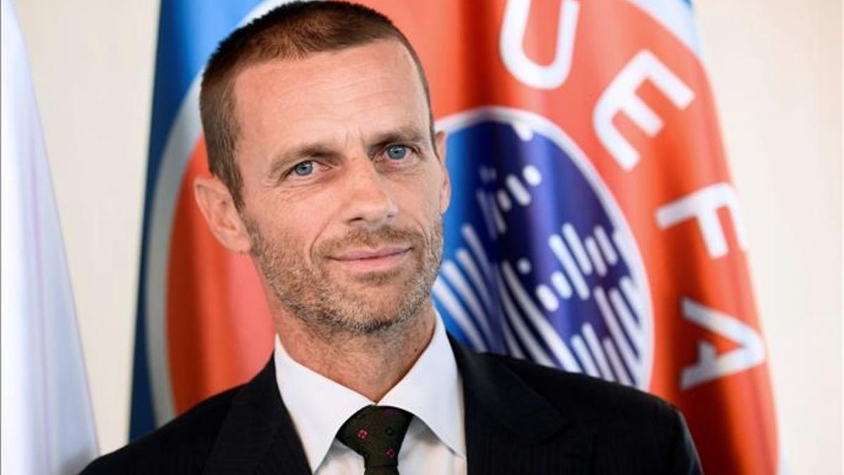 Aleksander Ceferin, presidente de la UEFA