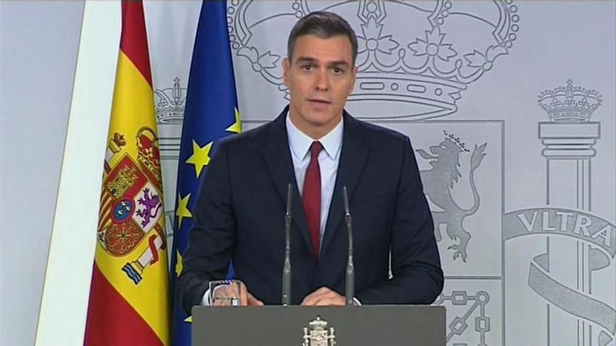 Sánchez dice que la exhumación de Franco pone fin a una "afrenta moral"