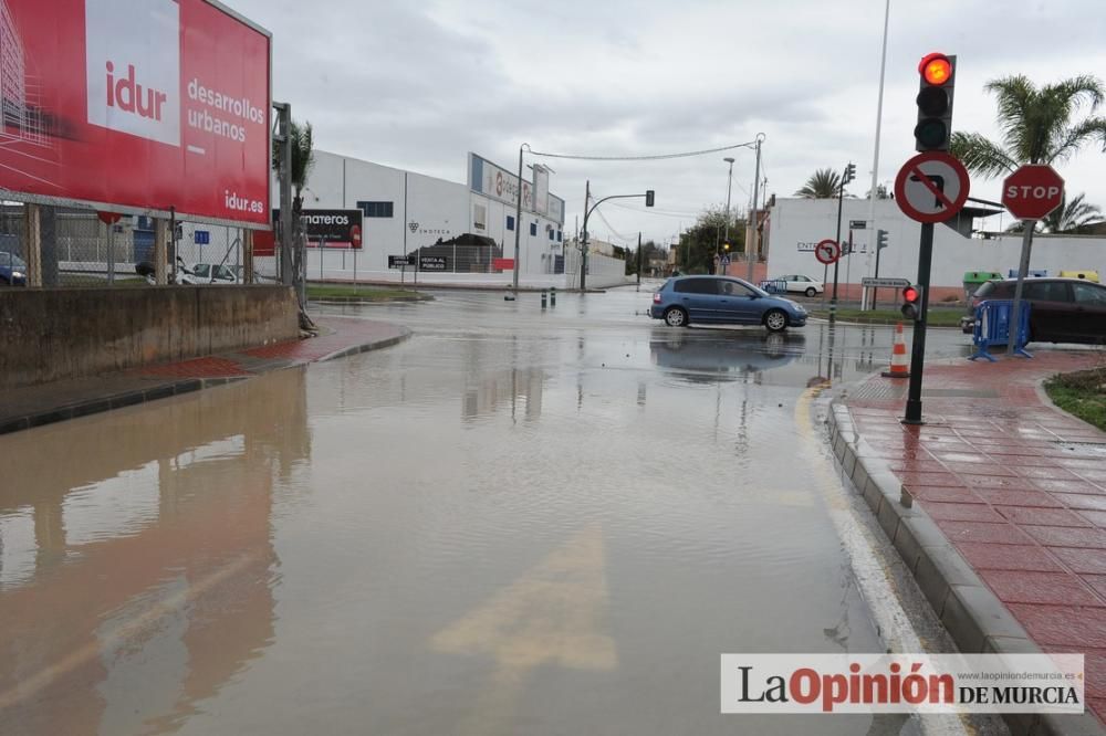 Las consecuencias del temporal en Murcia