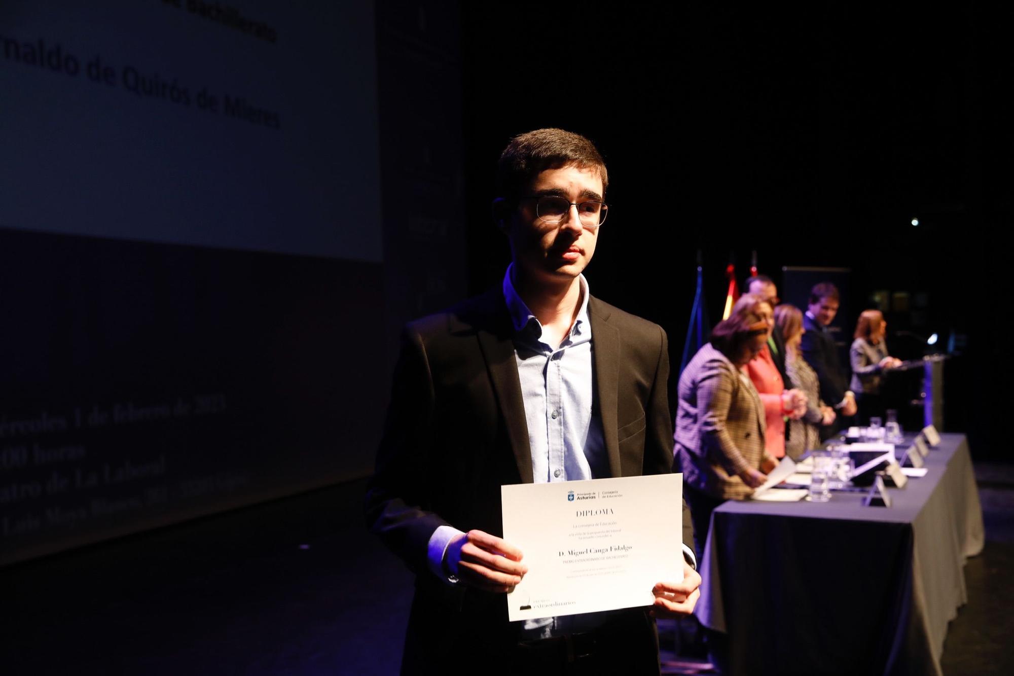 En imágenes: Así fue la ceremonia de entrega de los premios extraordinarios al esfuerzo personal