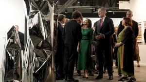 Los reyes Felipe VI y Letizia inauguran la feria ARCO 2026