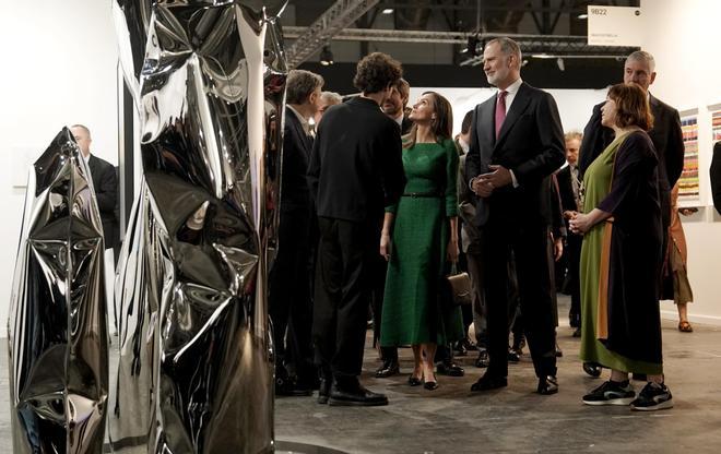 Los reyes Felipe VI y Letizia inauguran la feria ARCO 2026
