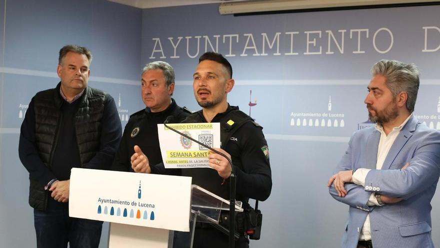El dispositivo de seguridad para la Semana Santa de Lucena movilizará a 20 agentes cada día