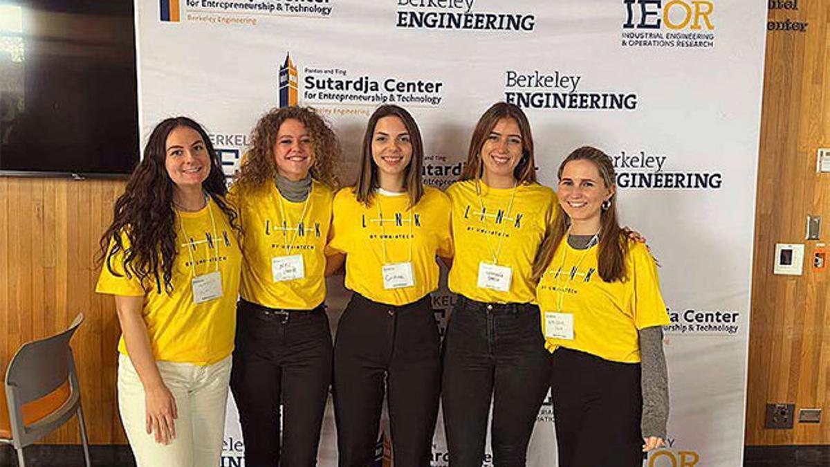 Las alumnas, en la Universidad de Berkeley.