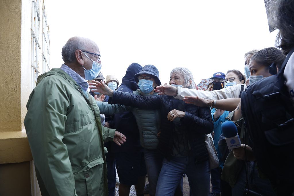 Impiden el desalojo de la vivienda de un jubilado en Cabo de Palos