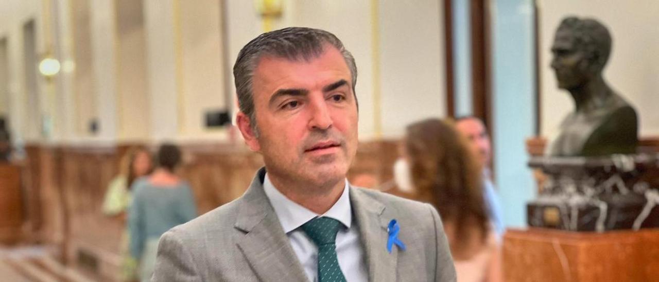 Manuel Domínguez, presidente del PP de Canarias.