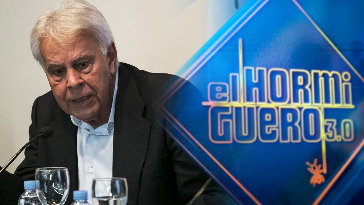 Felipe González visitarà ‘El hormiguero’ per primera vegada la setmana vinent