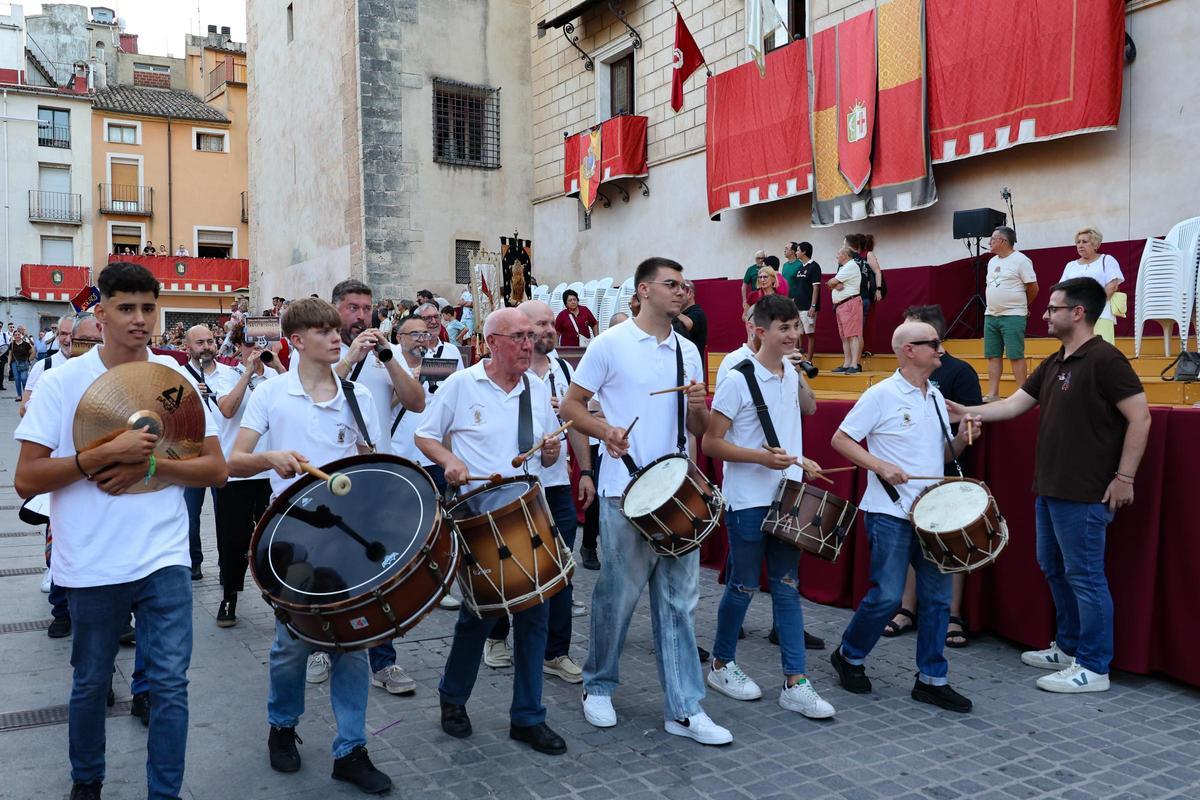 Imágenes del pistoletazo de salida de las Fiestas de Moros y Cristianos de Cocentaina