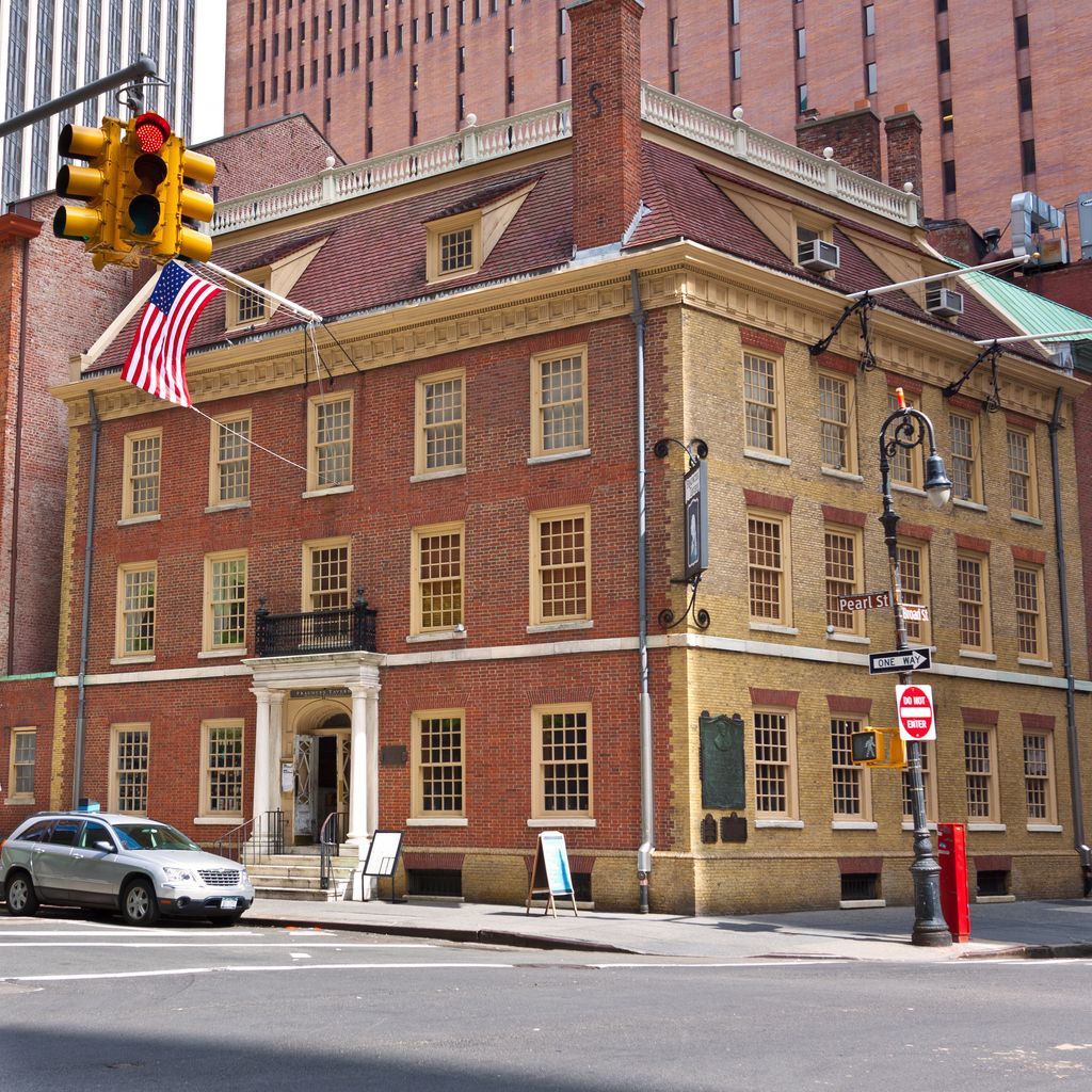 Exterior de la Fraunces Tavern, Nueva York