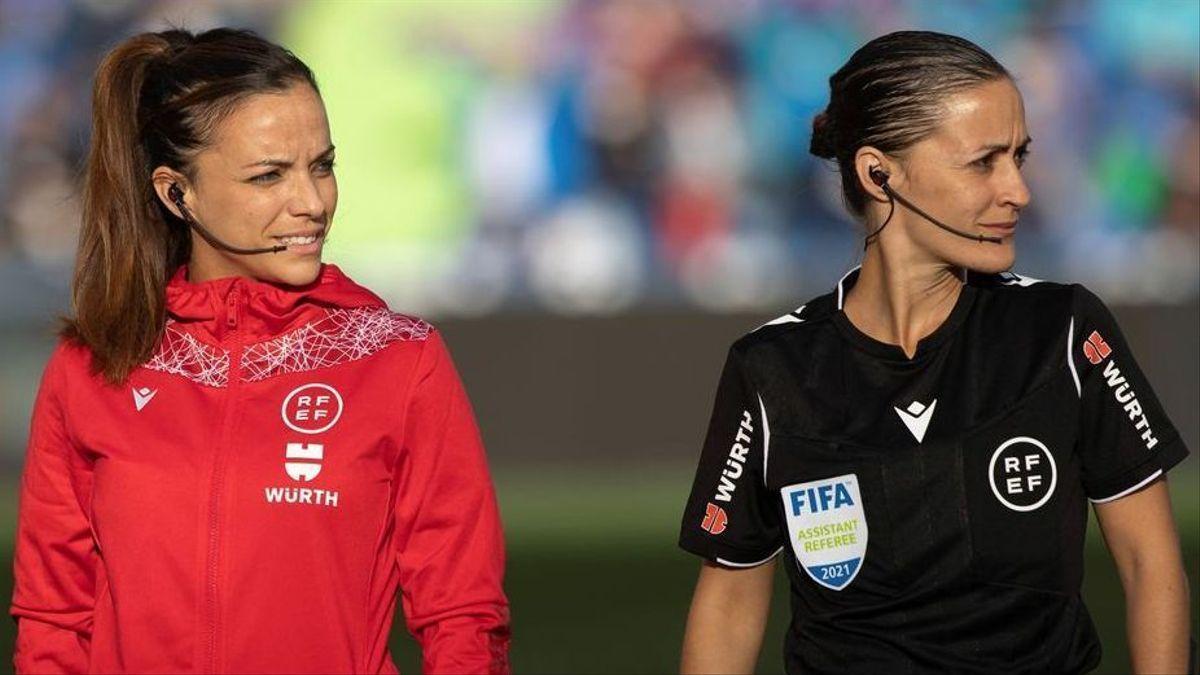 Guadalupe Porras Ayuso, a la derecha, junto a Marta Huerta de Aza