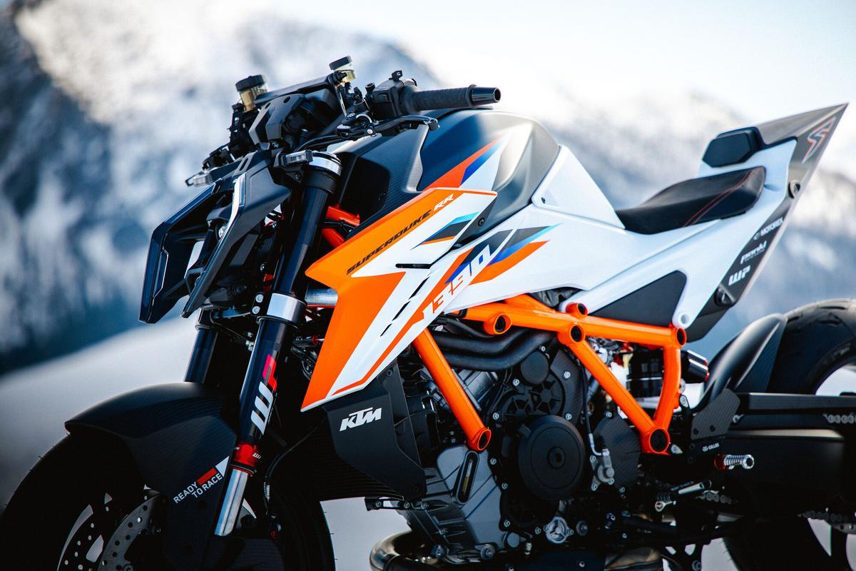 El corazón de esta bestia sigue siendo el conocido V-Twin LC8