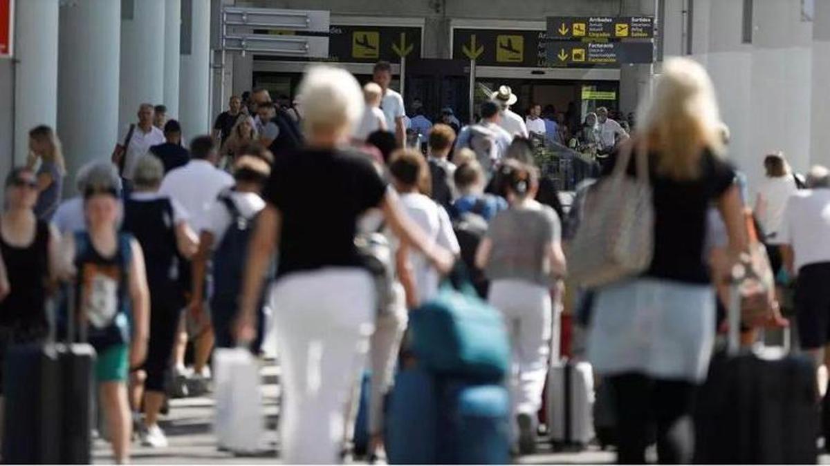 Archivbild vom Flughafen auf Mallorca