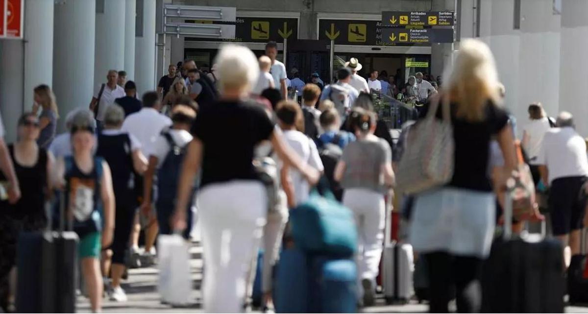 Archivbild vom Flughafen auf Mallorca