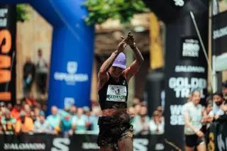 Sara Alonso reflexiona sobre su tercer podio en Zegama: "Si Malen no hubiera estado, no habría hecho mi mejor marca"