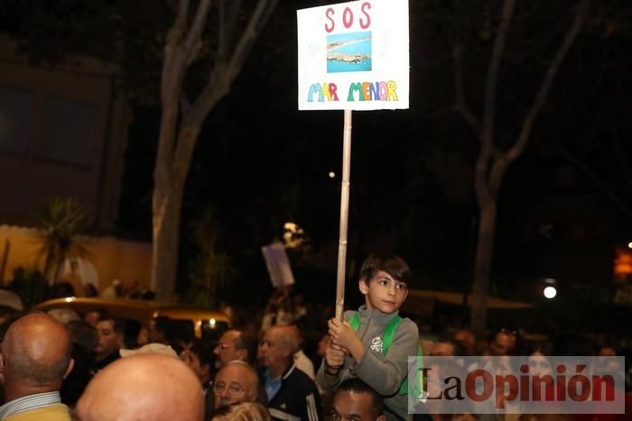 Manifestación en Cartagena por el Mar Menor