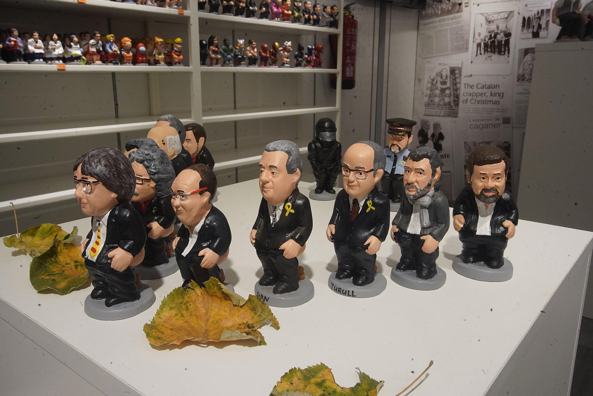 Obren a Girona la primera botiga que ven exclusivament caganers