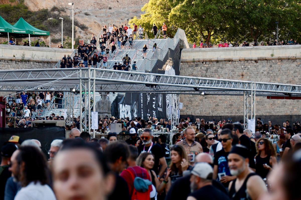 Las imágenes de la primera jornada del Rock Imperium 2026 en Cartagena