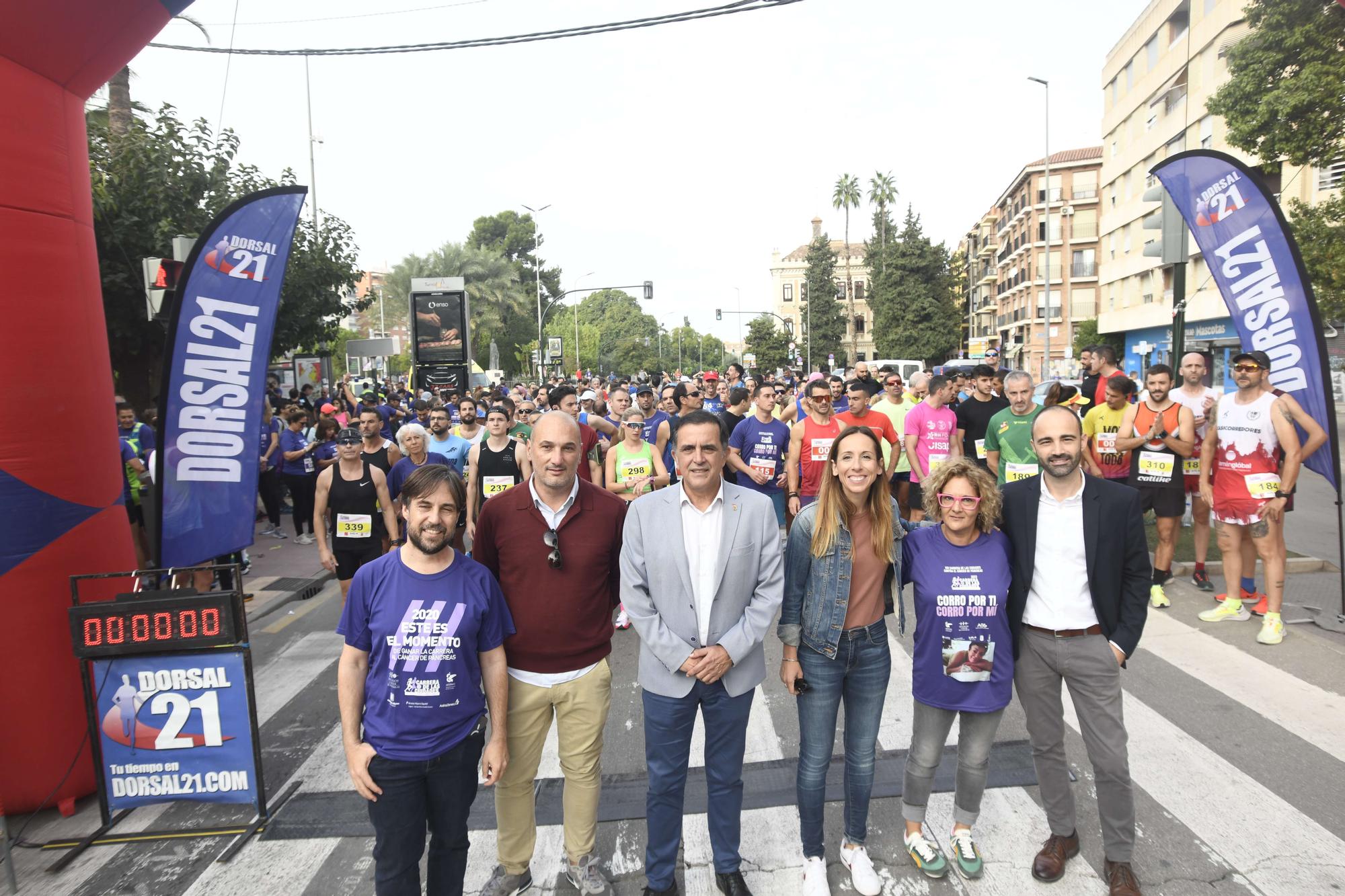 Carrera contra el cáncer de páncreas en Murcia