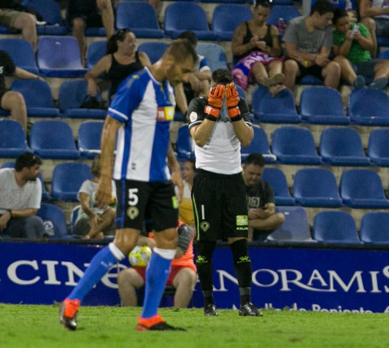 El Hércules genera dudas en su puesta de largo en el Rico Pérez al verse superado por el Villarreal B