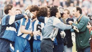 El último ascenso del Espanyol fue en 1994, tras ganar al Cádiz
