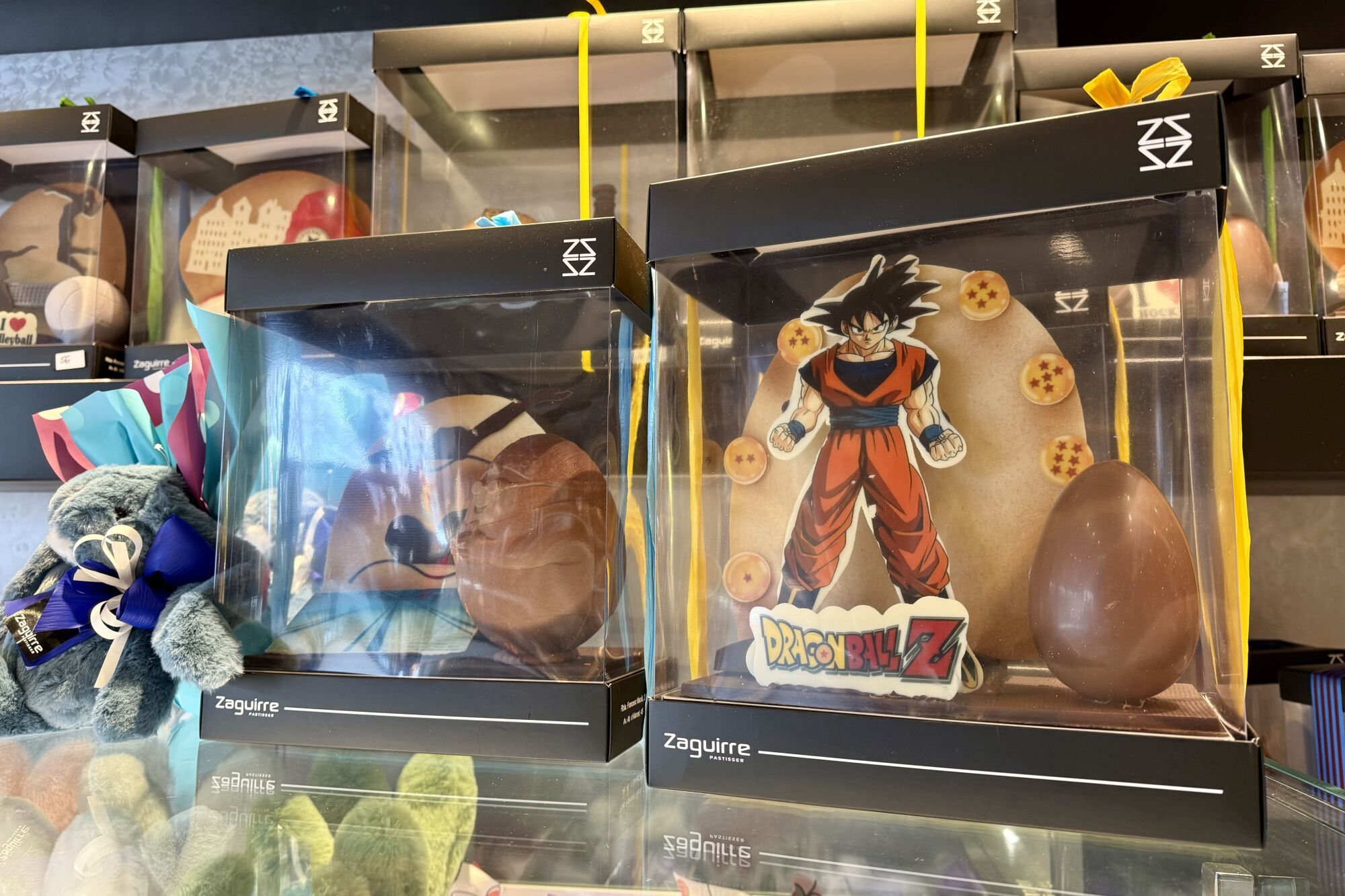 Una mona de Bola de Drac Z a la pastisseria Zaguirre de Terrassa.