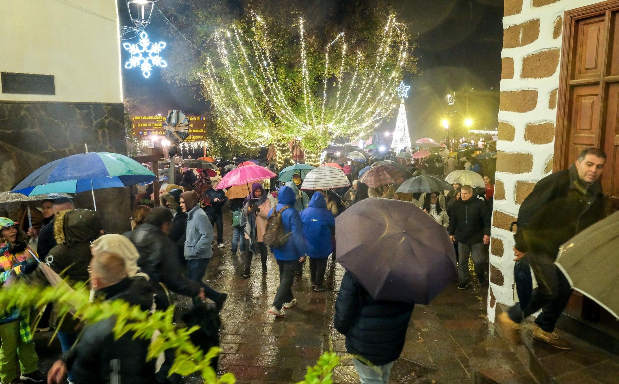 Encendido navideño de Tejeda
